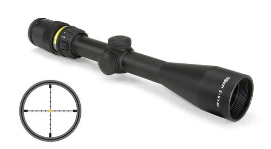 Trijicon Accupoint 3-9x40mm Rifle Scope Mil-Dot Crosshair w/Amber Dot Reticle 33.8-11.3' FOV 3.6-3.2" ER Matte