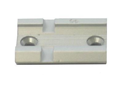Weaver Standard Top Mount Aluminum Scope Base - Silver - #46S - Winchester & More