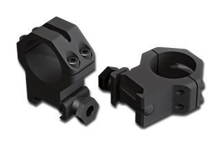 Weaver 4-Hole Skeleton Aluminum Scope Rings - Matte - 1" XX-High