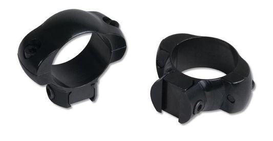 Weaver 2-Piece Grand Slam Steel Top Mount Scope Rings 1" Medium Matte (Windage Adjustable)