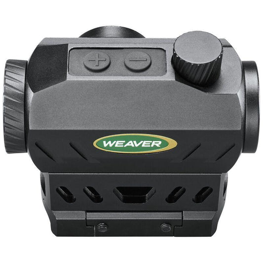 EXCLUSIVE Weaver Classic Series 1x22 Tube Red Dot LED 3 MOA Black