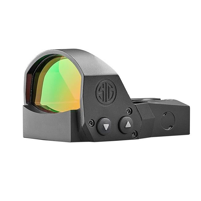 Sig Sauer Romeo1PRO Reflex Red Dot Sight 1x30mm 6 MOA SOR1P101 offers durability and performance in a compact design.