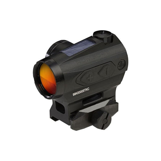 Sig Sauer ROMEO4T Tactical Solar Powered 1x20mm Red Dot Sight 2 MOA SOR43031