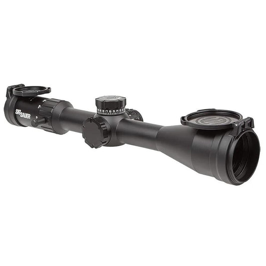 Sig Sauer Whiskey4 Rifle Scope 2.5-10x42 30mm SFP Hellfire Quadplex Illum SOW63112