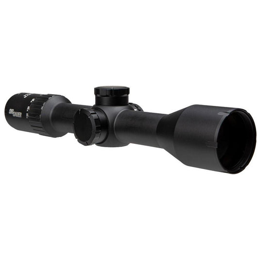 Sig Sauer WHISKEY6 3-18x44mm Rifle Scope SFP Quadplex Reticle Non Illuminated Black SOW63113