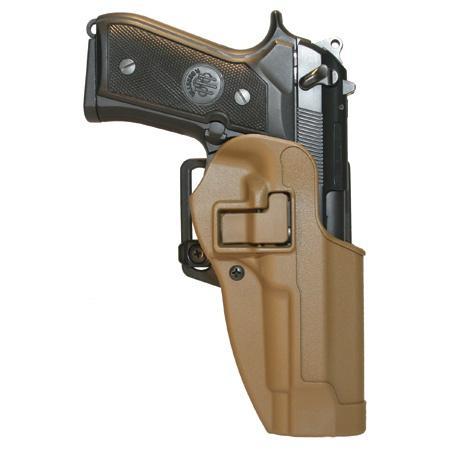 Blackhawk! SERPA CQC Concealment Holster Matte Finish Beretta 92/96 Coyote Tan Left Hand