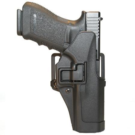 Blackhawk! SERPA CQC Concealment Holster Matte Finish Ruger P85/P89 Black Right Hand