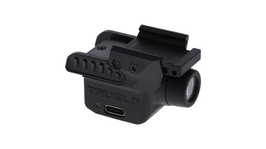 TruGlo Sight-Line Handgun Light - 5mW White LED Black 1/3N Battery