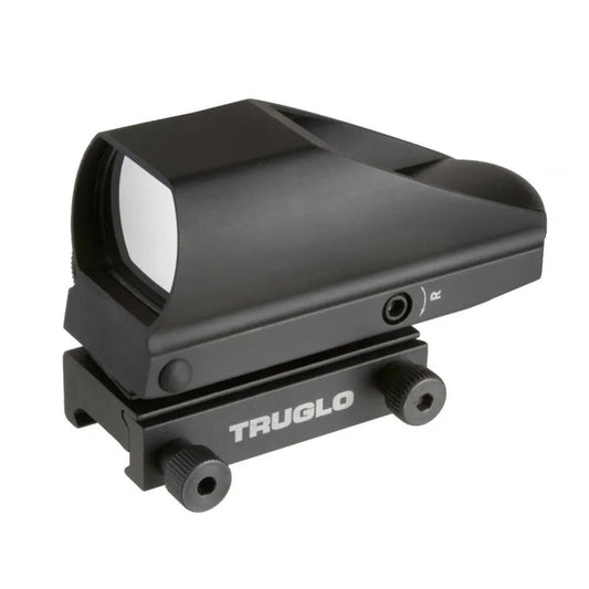 Truglo Tru-Brite Multi-Reticle Dual Color Open Red Dot Sight 24x34mm Window TG8380BN