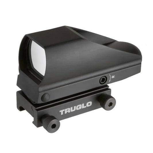 Truglo Tru-Brite Multi-Reticle Dual Color Open Red Dot Sight 24mmx34mm Window Multi-Reticle TG8380B