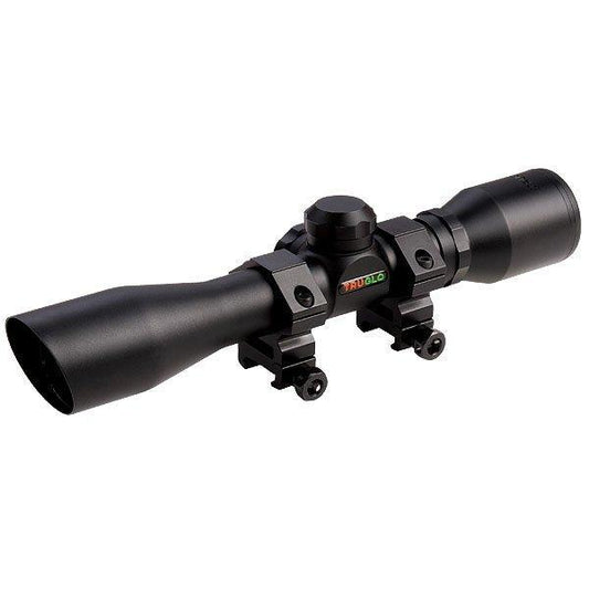 Truglo Compact Rifle Scope - 4x32mm Duplex   Black