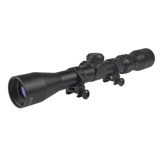 TruGlo Buckline Rifle Scope - 3-9x32mm BDC Reticle Black Matte