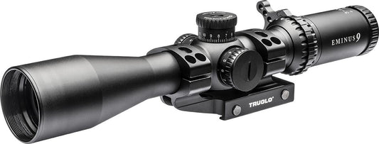 Truglo EMINUS9 Rifle Scope - 3-9x42mm 30mm Illum. TacPlex Reticle w/ APTUS-M1 Mount Black
