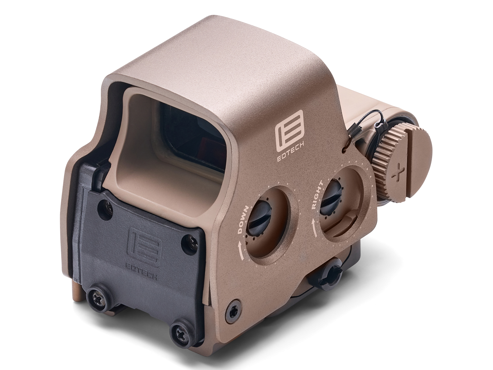 EOTech HWS EXPS3 Holographic Weapon Sight - Night Vision Compatible- -2 68 MOA Ring w/ (2) 1 MOA Dots - Tan