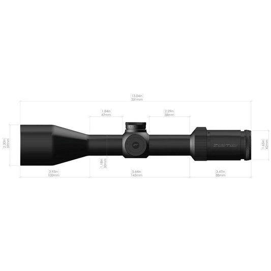 ZeroTech Thrive Rifle Scope 4-16x50 30mm SFP ZeroPlex MOA Non-Illum Black