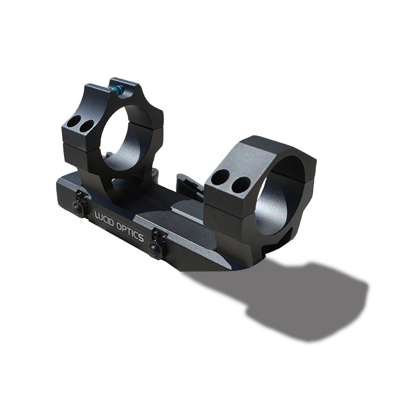 Lucid Optics QD 30mm Cantilever Mount with Bubble Level - SharpShooter Optics