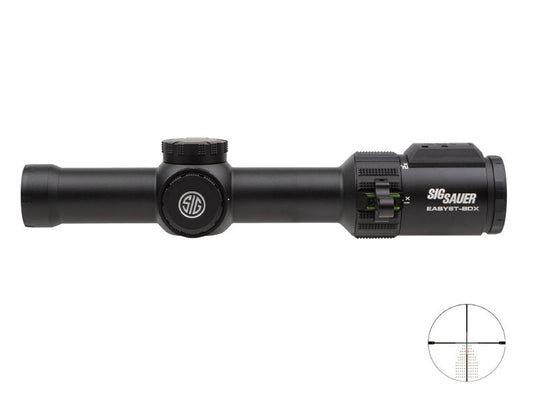 SIG SAUER Easy6bdx 1-6x24 30mm Bdx-r2 SOEBDX61101