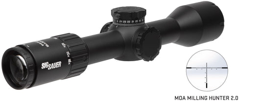 SIG SAUER Whiskey6 3-18x44 30mm Moa Riflscope SISOW63112
