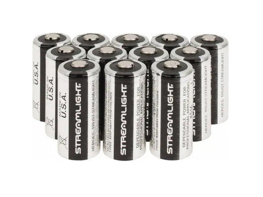Streamlight Cr123a Lithium Batteries 12pk