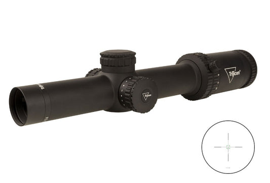 Trijicon Credo 1-6x24 SFP w/ Green BDC Segmented Circle .223 / 55gr, 30mm, Matte Black Riflescope 2900016
