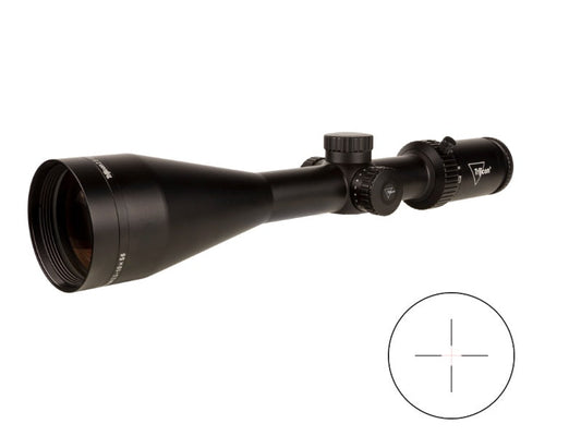 Trijicon Credo HX 2.5-10x56 SFP w/ Red Standard Duplex, 30mm, Satin Black Riflescope 2900029