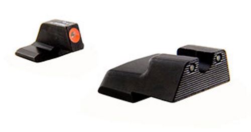 Trijicon HD XR Night Sight Set for HK models .45C/.45C Tactical/P30/P30L/P30SK/VP9. - Orange Front Outline