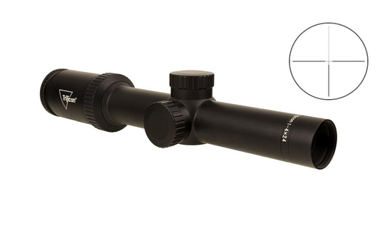 Trijicon Huron 1-4x24 BDC Hunter Holds, 30mm, Satin Black Riflescope 2700001