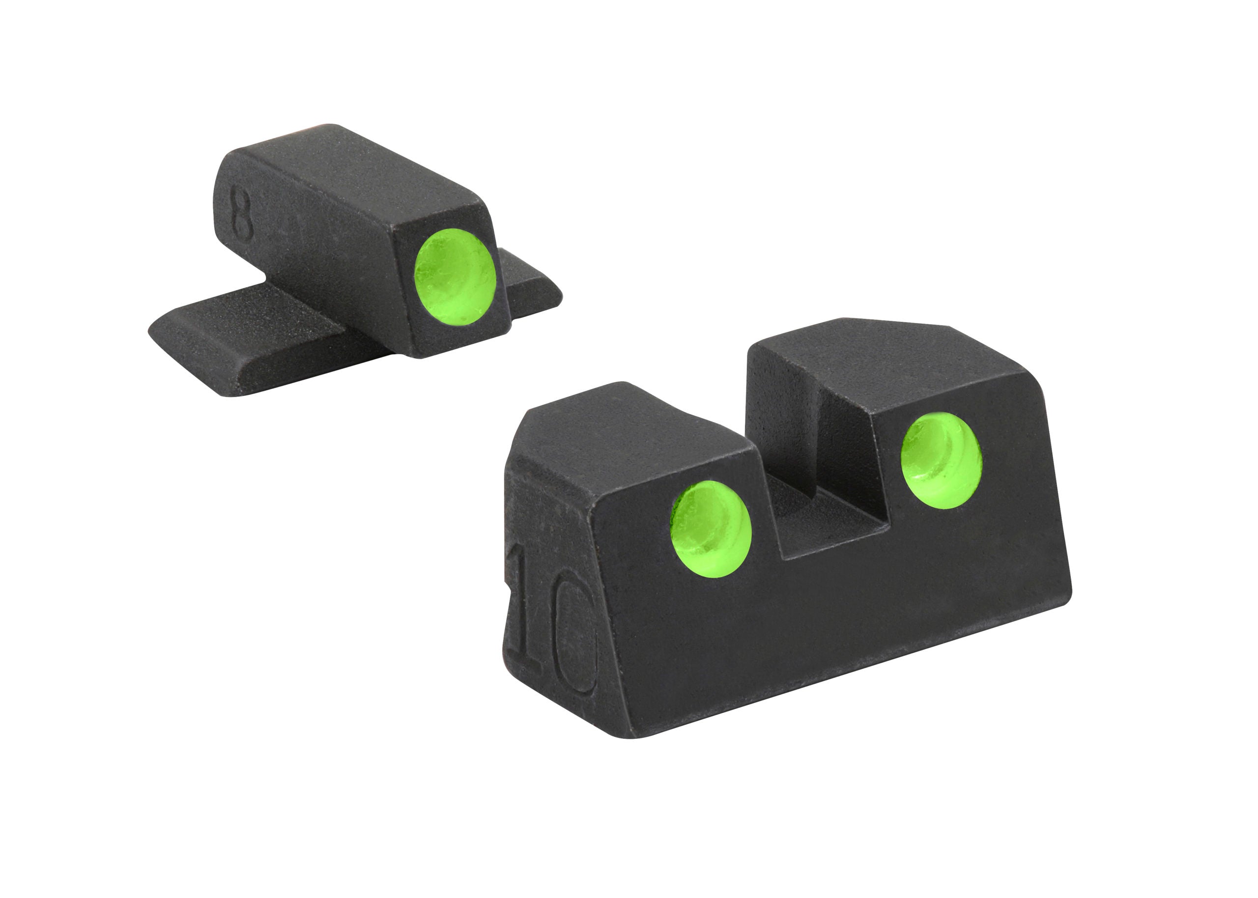 Meprolight Fixed Tru-Dot Night Sights for Springfield Models XD 0.45" ACP (3"/ 4"/ 5" barrels) - SharpShooter Optics