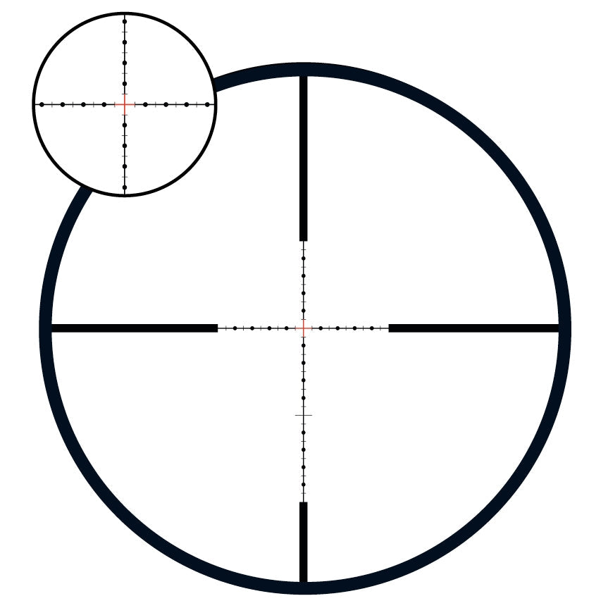 Meopta MeoTac 3-12x50 Mil-Dot 3 Riflescope 580210