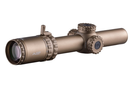 Primary Arms SLx 1-6x24 SFP Rifle Scope Gen IV - Green ACSS Nova Fiber Wire Reticle - FDE