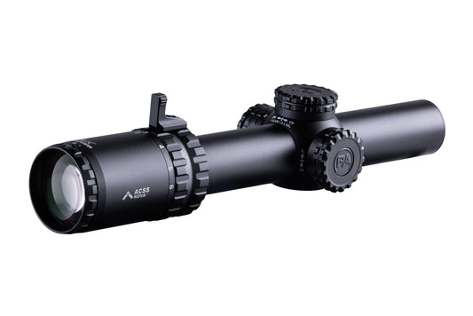 Primary Arms SLx 1-6x24mm SFP Rifle Scope Gen IV - Illuminated ACSS Nova Fiber Wire Reticle - Red Dot Bright®