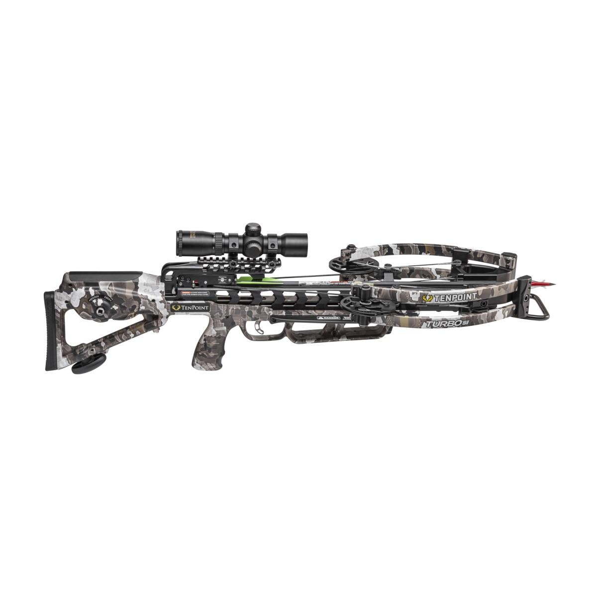 TenPoint Turbo S1 Crossbow ACUslide RangeMaster Pro Scope Camo