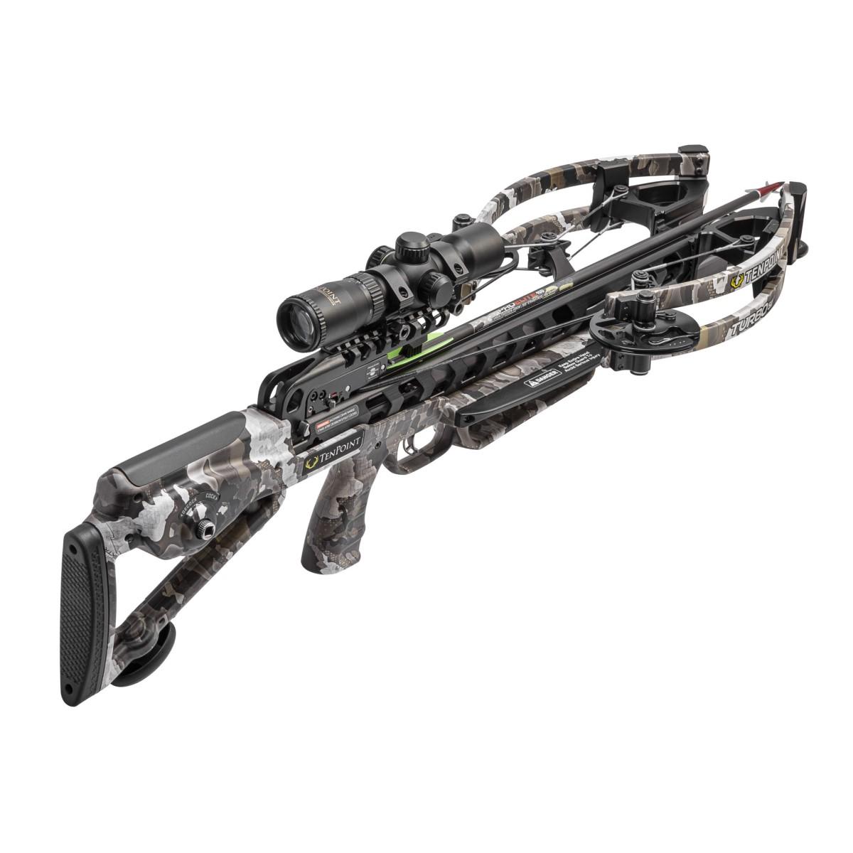 TenPoint Turbo S1 Crossbow ACUslide RangeMaster Pro Scope Camo