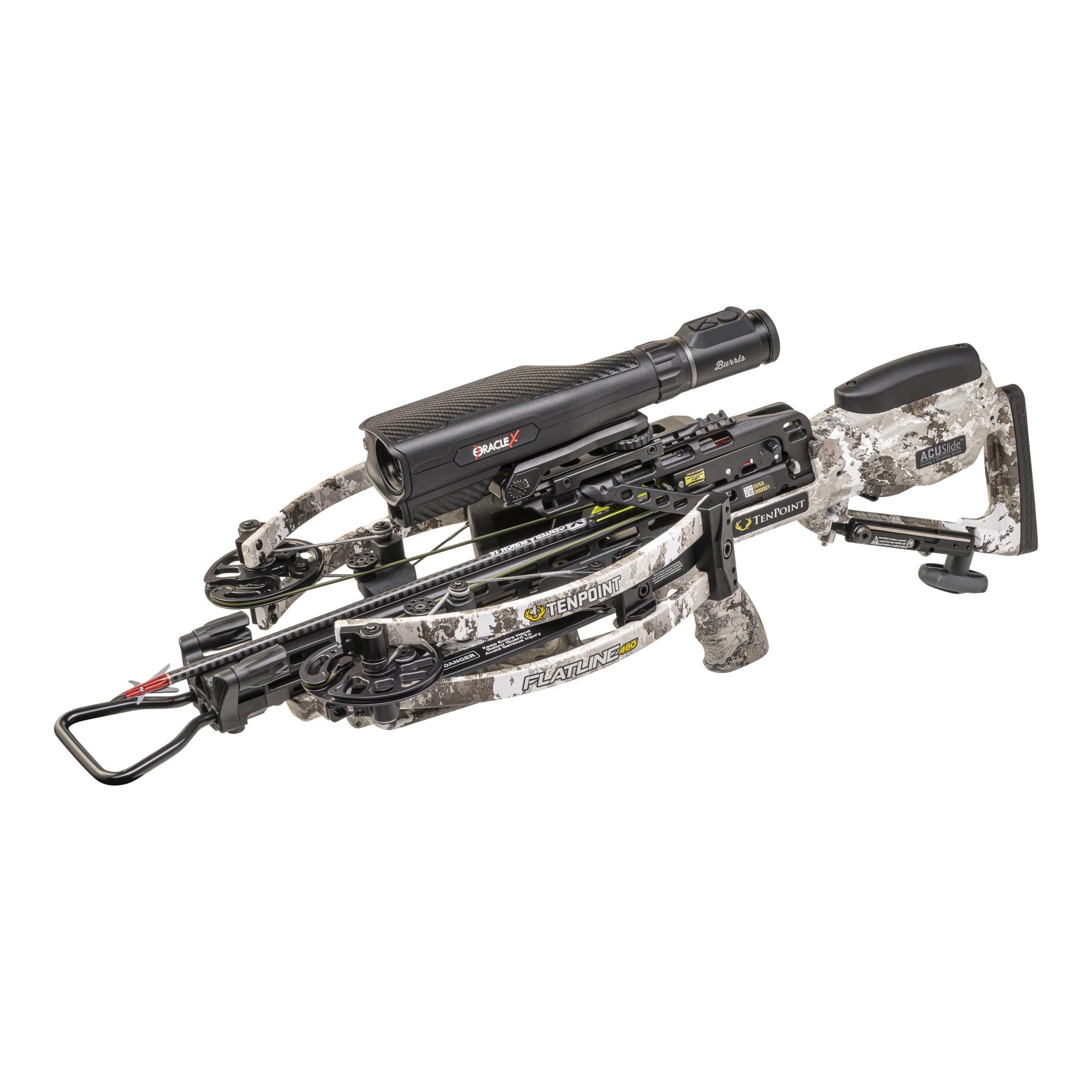 TenPoint Flatline 460 Oracle ACUslide Crossbow with Burris Oracle Scope