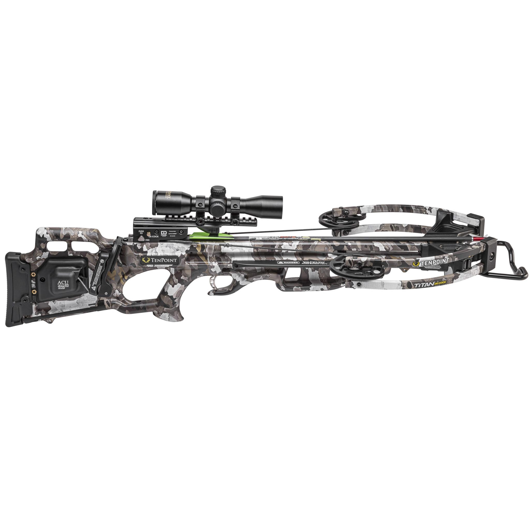 TenPoint Titan De-Cock Crossbow ACUdraw Pro-View Scope