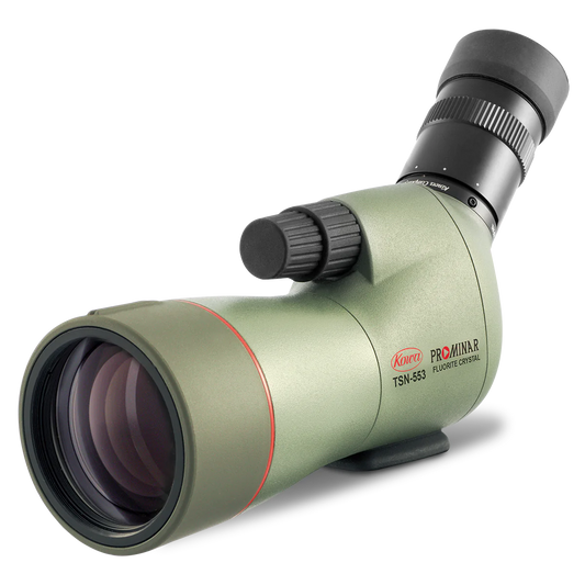 Kowa TSN-553 15-45x Angled Spotting Scope with fluorite crystal lens for stunning clarity on your adventures.