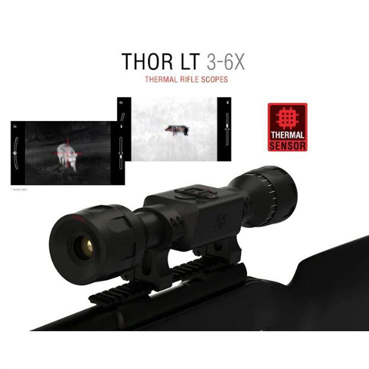 ATN ThOR-LT Thermal Rifle Scope 3-6X - TIWSTLT136X