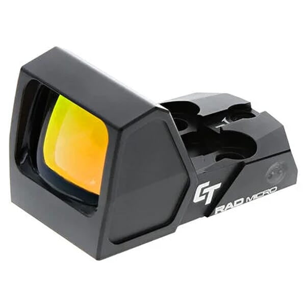 Crimson Trace RAD Micro Red LED Illuminated Reticle Open Reflex Sight 01-01800