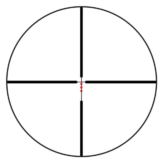 Bushnell Rimfire 3-9x40mm DZ22 illum Reticle Riflescope RR3940BS13