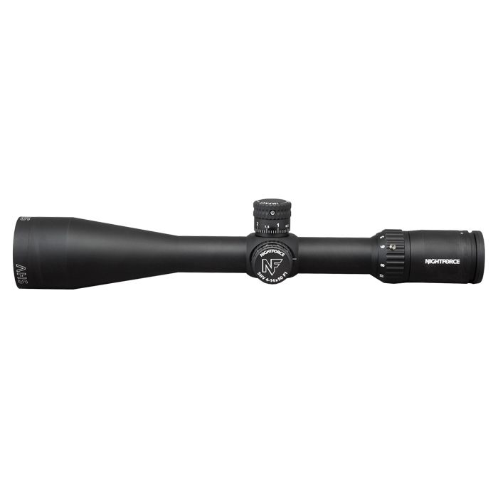 Nightforce SHV F1 4-14x50 MOAR Riflescope C556 Front Focal
