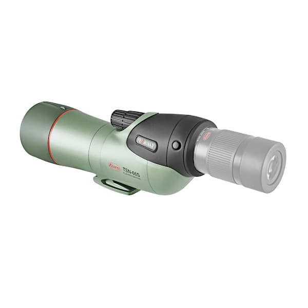 Kowa TSN-66S PROMINAR 66mm Straight Spotting Scope (Body Only) features advanced fluorite optics for clear viewing.