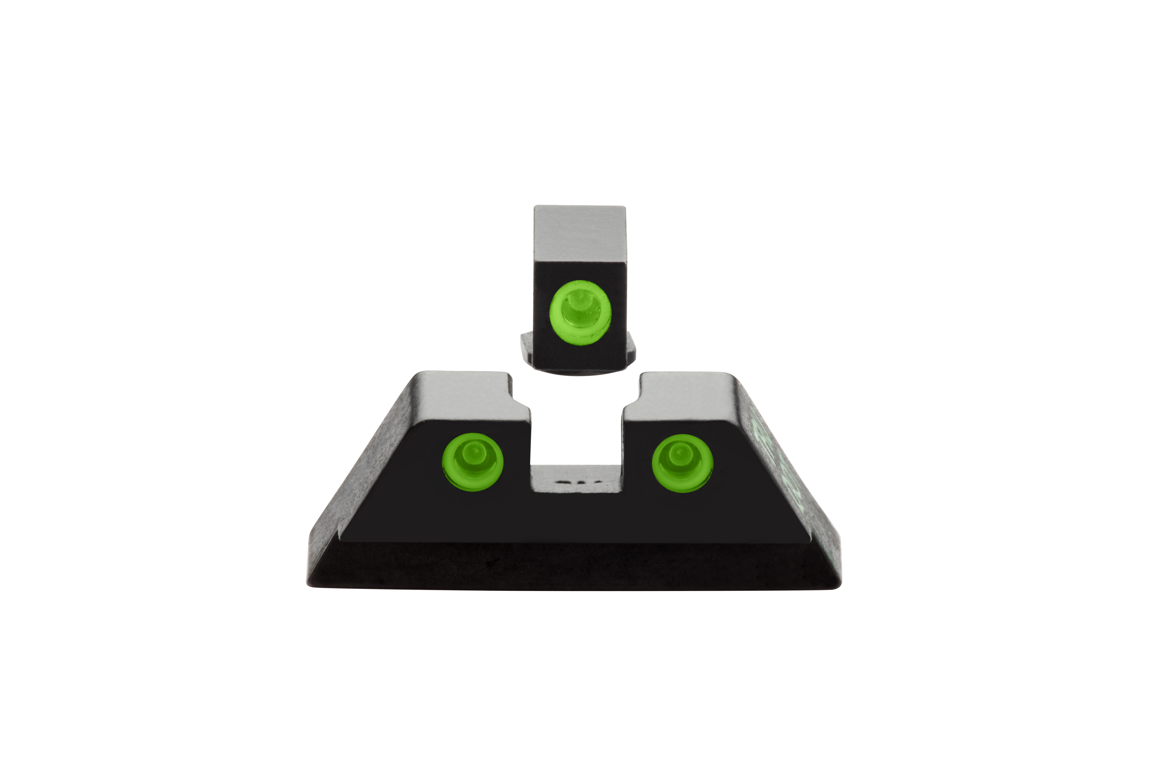 Meprolight Fixed Tru-Dot Night Sights for Glock models 17, 17L, 19, 22, 23, 24, 25, 31, 32, 33, 34, 35, 36, 37, 38, 39 - SharpShooter Optics