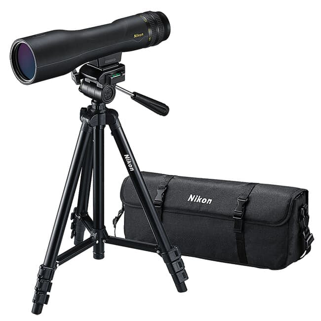Nikon PROSTAFF 3 16-48x60 Straight Spotting Scope Kit 6983