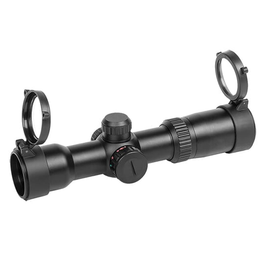 Ravin 100 yd Illuminated Crossbow Scope R170 offers precision with illuminated dots for optimal shooting from 20-100 yards.