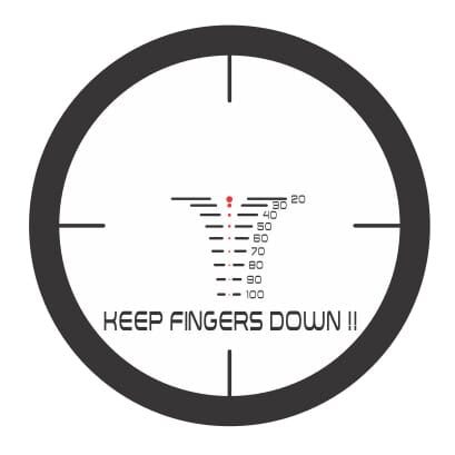 Ravin 100 yd Illuminated Crossbow Scope R170 features a precise reticle for accurate long-range shooting.