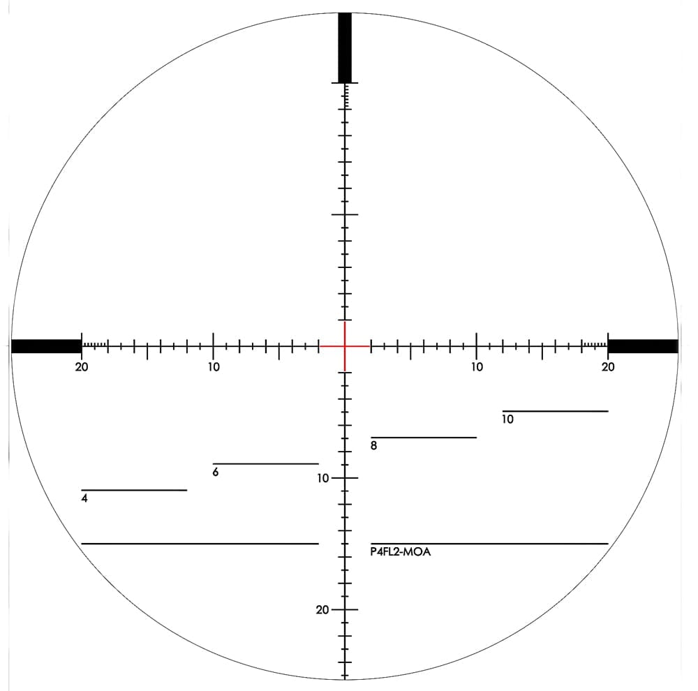 Schmidt Bender PM II 5-25x56mm Riflescope LP P4FL-MOA 1/4 MOA ccw DT / ST - 689-911-982-A8-A2