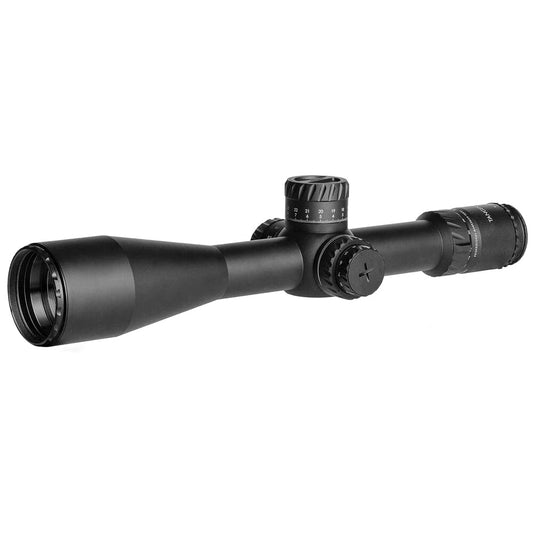 Tangent Theta TT735P Professional Marksman 7-35x56mm Riflescope features premium glass for superior clarity and performance.