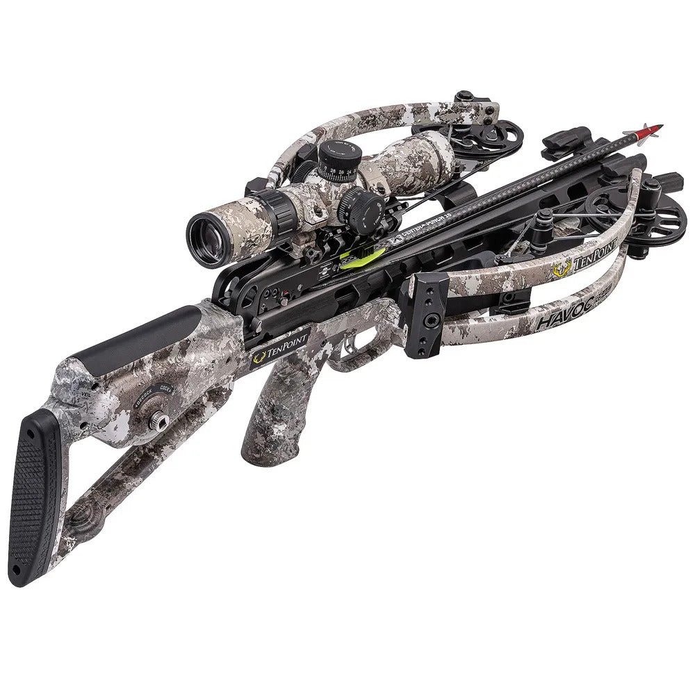 TenPoint Havoc RS440 Crossbow ACUslide Cocking EVO-X Elite Camo