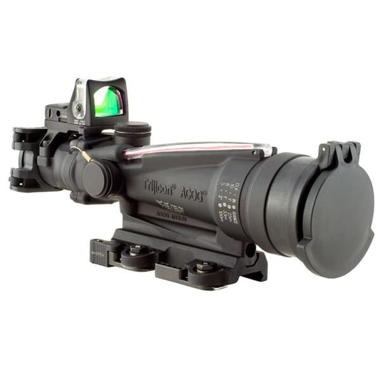 Trijicon ACOG 3.5x35 & 9 MOA RMR Kit Dual Illum. Red Horseshoe/Dot TA11SDO-CP
