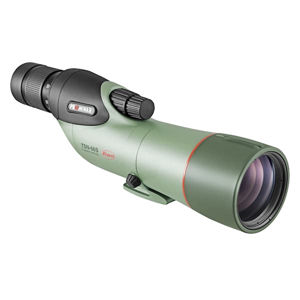 Kowa TSN-66S 25-60x66 Straight Prominar Spotting Scope Kit featuring premium fluorite crystal optics for superior clarity.